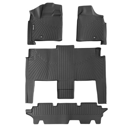 Bethesda Industrial For 2008-2016 Chrysler Town & Country Grand Caravan 7 Seats Floor Mats Liner