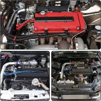 Bethesda Industrial New Intercooler Pipe Tube Kit for Honda Civic 1992-2000 Acura Integra 1994-2001