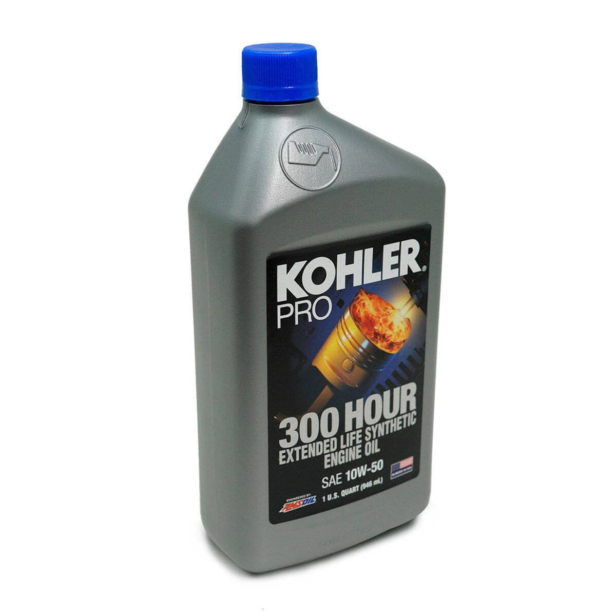 Bethesda Industrial 12PK Kohler 25 357 72-S Pro SAE 10W-50 Extended Life Synthetic Engine Oil