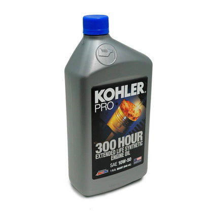 Bethesda Industrial 12PK Kohler 25 357 72-S Pro SAE 10W-50 Extended Life Synthetic Engine Oil