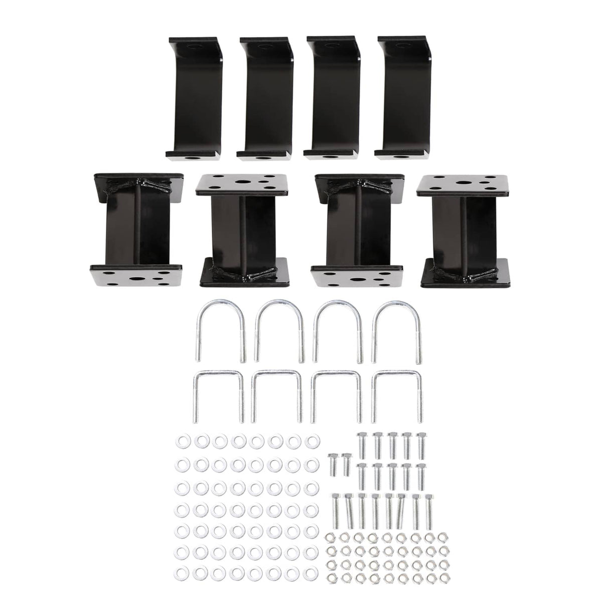 Bethesda Industrial 4" Block Lift Kit Golf Cart Fit EZGO Marathon Electric 1975-1993 Front & Rear