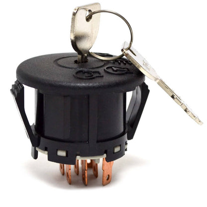 Bethesda Industrial Ignition Starter Key Switch w/ Key for Husqvarna GTH2654 GT2254 YTH2448 Mower