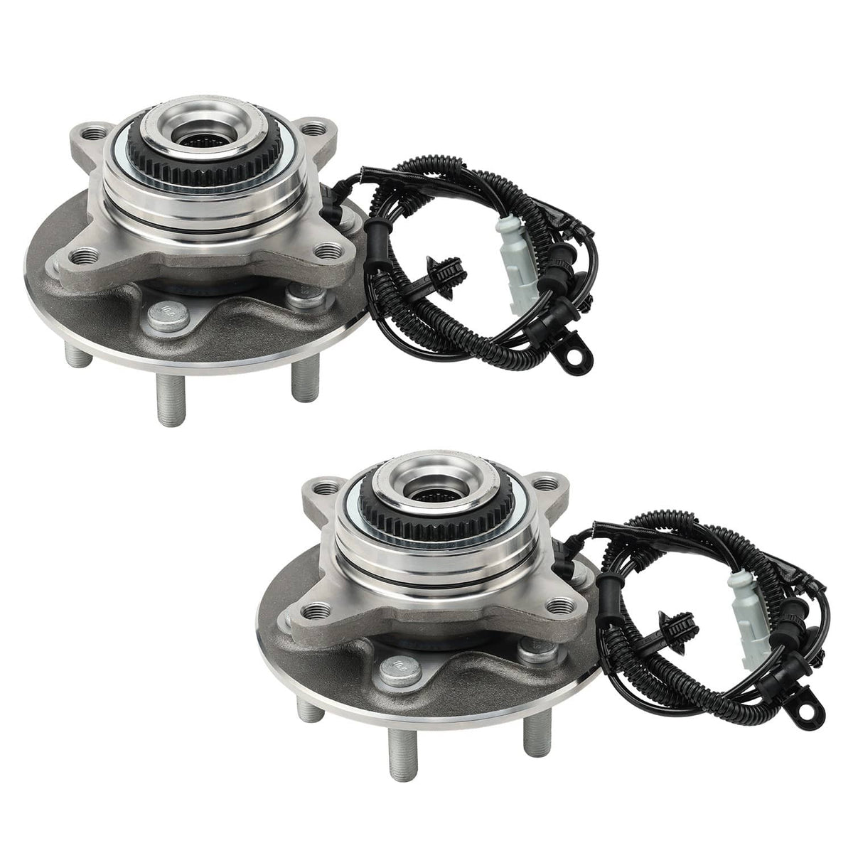 Bethesda Industrial Pair Front Wheel Bearing Hub Assembly for Ford F-150 F150 2018 2019 2020 4WD