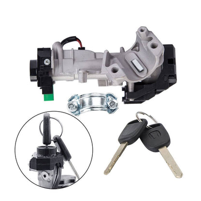 Bethesda Industrial New Ignition Switch Cylinder Lock Auto Trans For 03-07 Honda Accord With 2 Keys