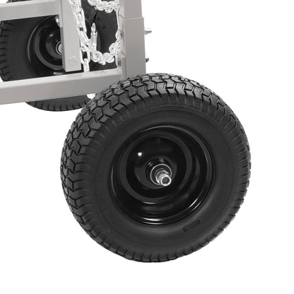 Bethesda Industrial Heavy-Duty Steel Log Skidder Arch Holder Set Logs Trailer Strong Load-bearing