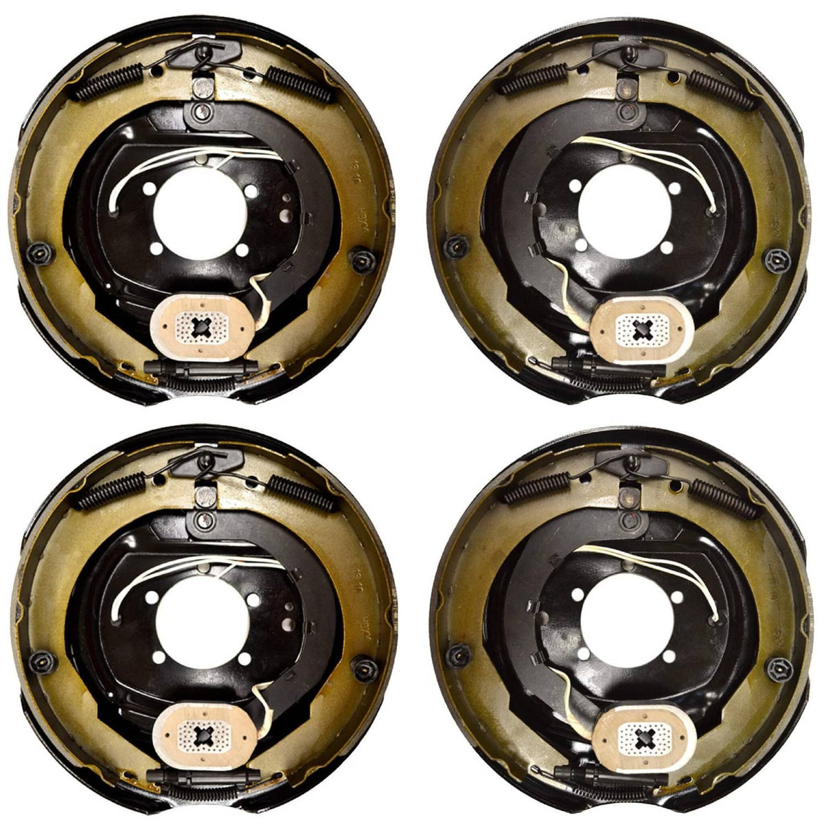 Bethesda Industrial 2 Sets 12x2 Electric Trailer Brake Assembly for 7000 lb Axle Trailers 12"x2"