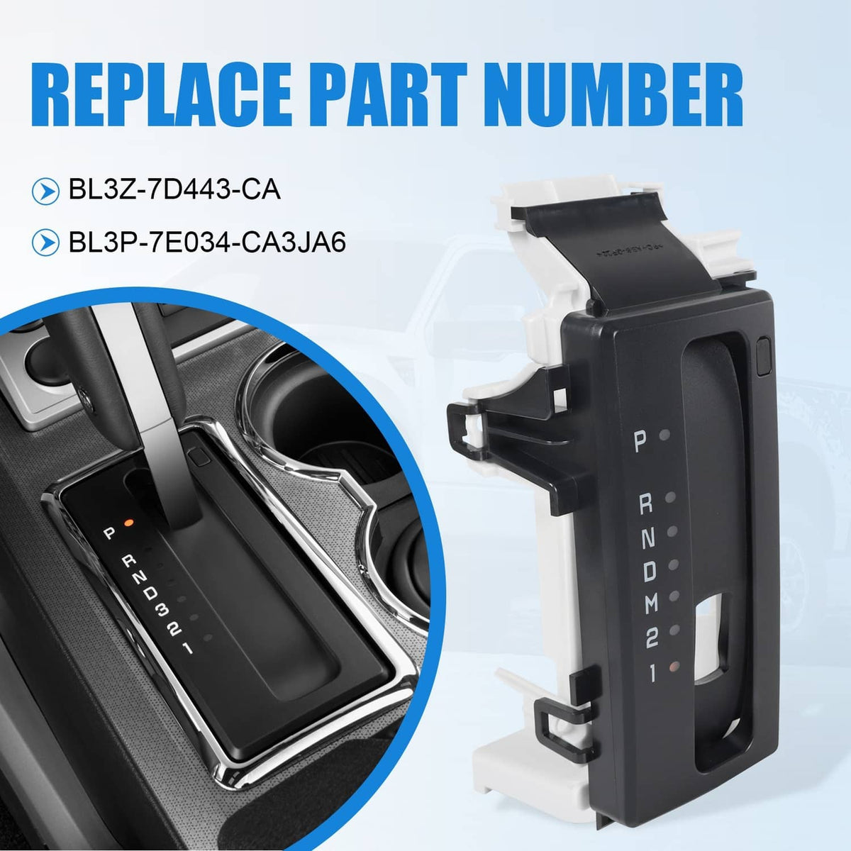 Bethesda Industrial For Ford 2011-2014 F-150 Automatic Trans Gear Selector Cover BL3Z-7D443-CA