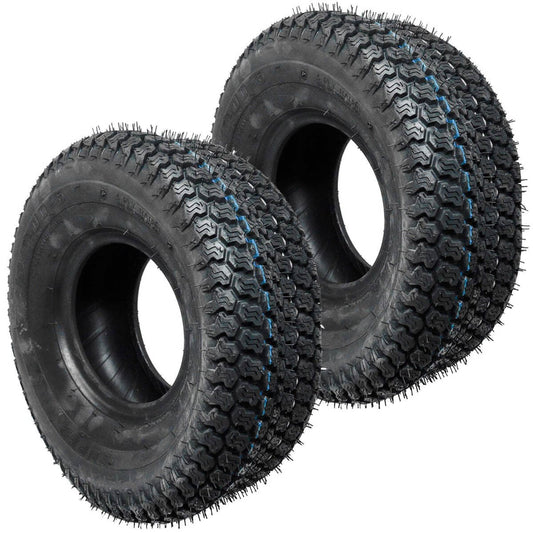 Bethesda Industrial (2) Genuine OEM Kenda 606-4TF-I Super Turf Tire 15X6.00-6 4PR TL K500 4PLY