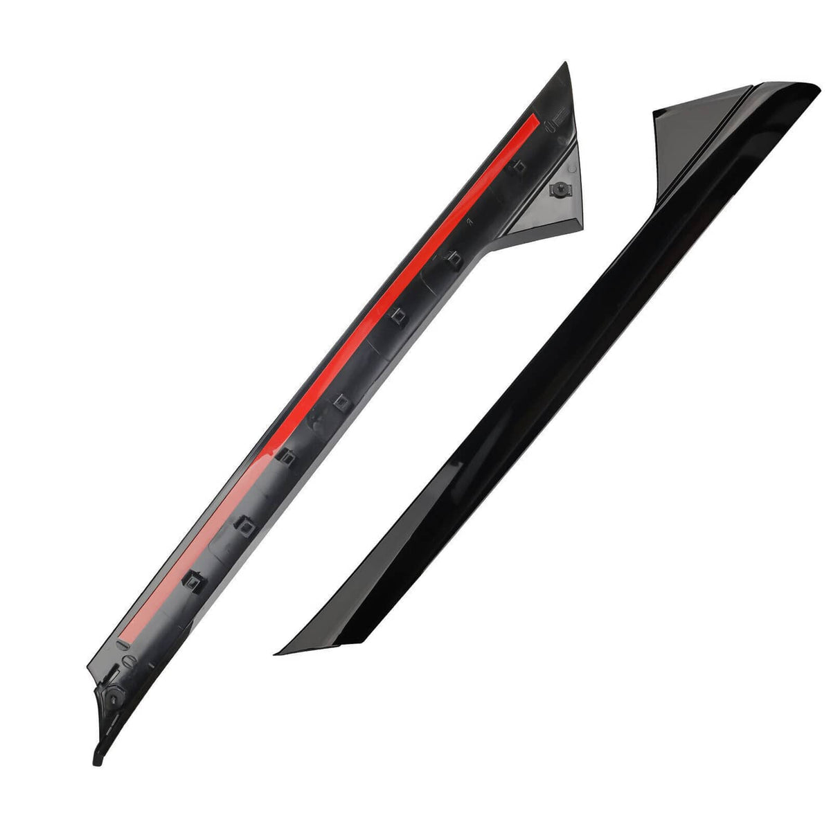 Bethesda Industrial 2 Pairs Left Right Side Windshield A-Pillar Molding Trim for 11-19 Ford Explorer