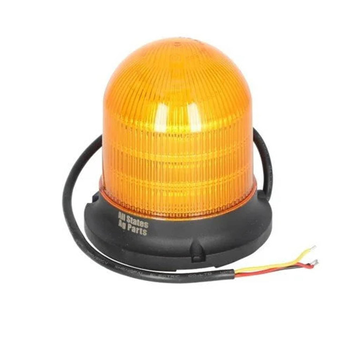 Bethesda Industrial LED Beacon Light - 6 Function Fixed Flat Mount Dome Top