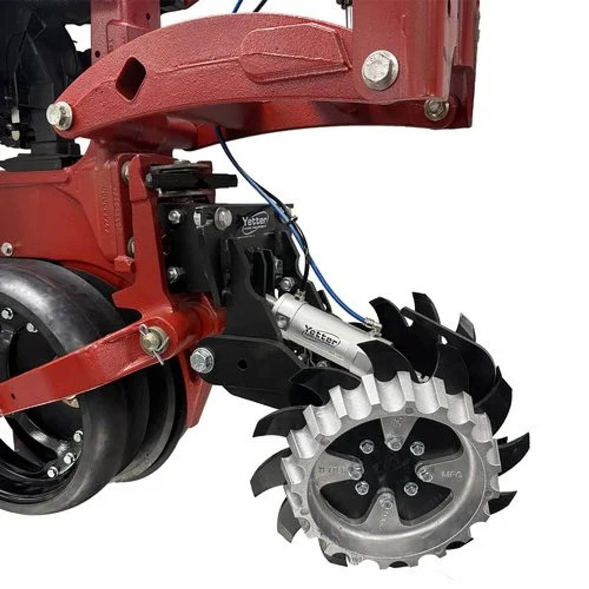 Bethesda Industrial Yetter - Residue Manager Sharktooth with Floater Wheel Short Arm Wide