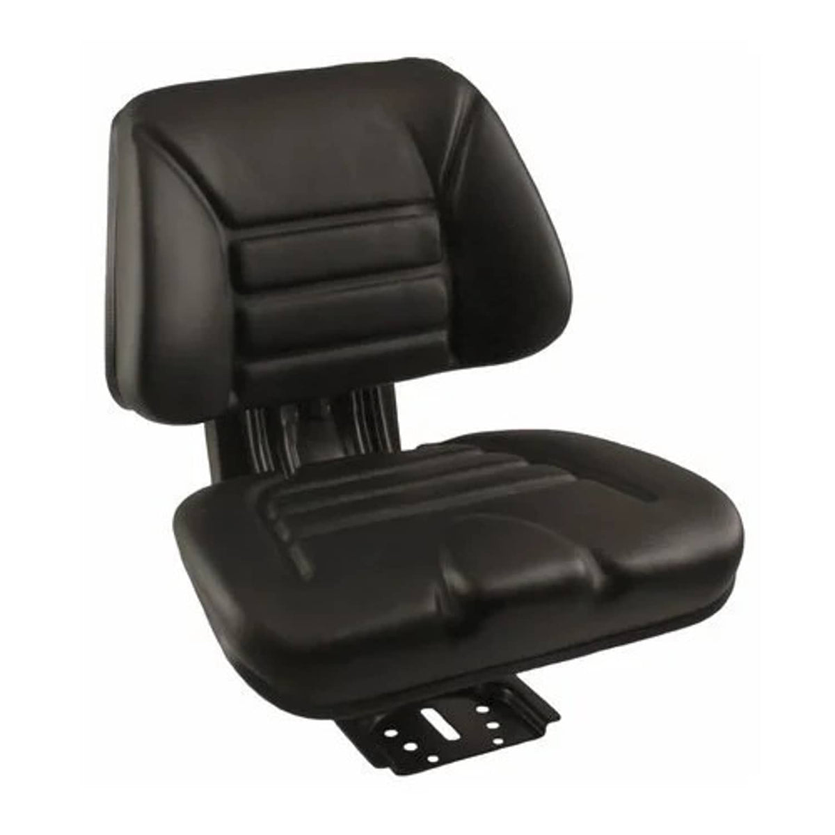 Bethesda Industrial Seat Assembly Low Back Vinyl Black fits Massey Ferguson 135 255