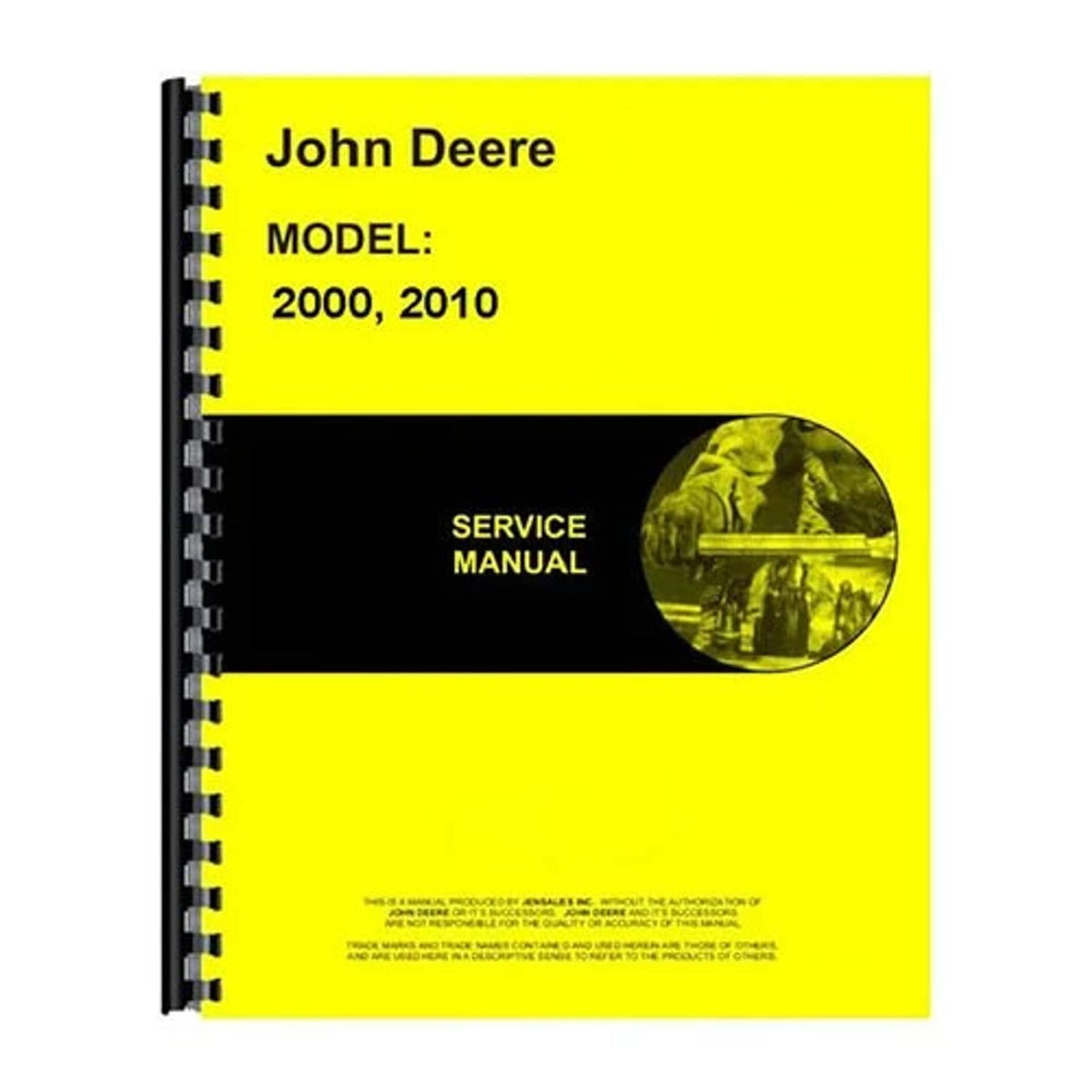 Bethesda Industrial Service Manual - Crawler 2000 2010 fits John Deere 2000 2010
