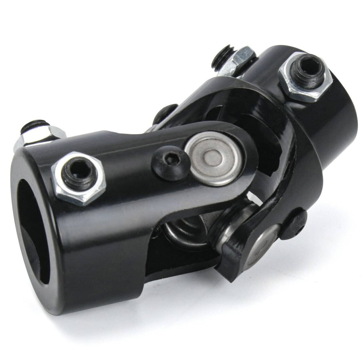 Bethesda Industrial Black Steering Box U Joint 36" Steel Steering Shaft & 3/4" Support Bearing GM