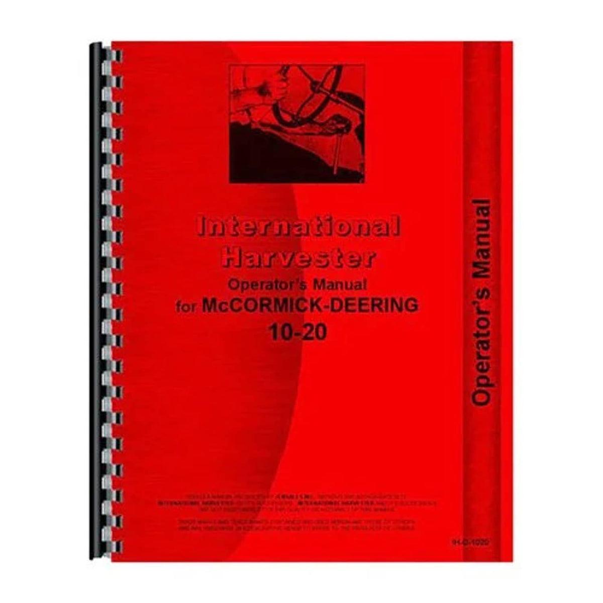 Bethesda Industrial Operator's Manual fits International 10-20