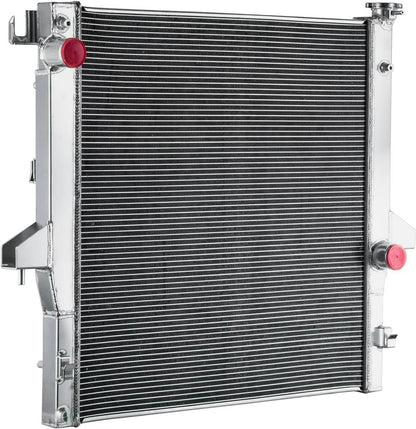 Bethesda Industrial 2 Row Radiator For 2003-2009 Dodge Ram 2500 3500 5.9L 6.7L Diesel Cummin Silver