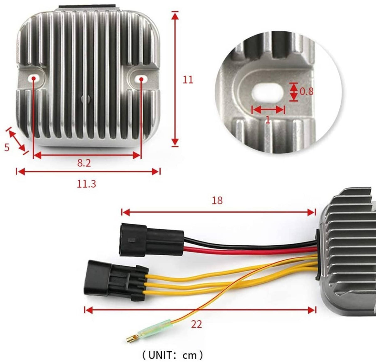 Bethesda Industrial Regulator Rectifier for Polari Ranger 500 Ranger 800  Ranger Crew 500 RZR 800