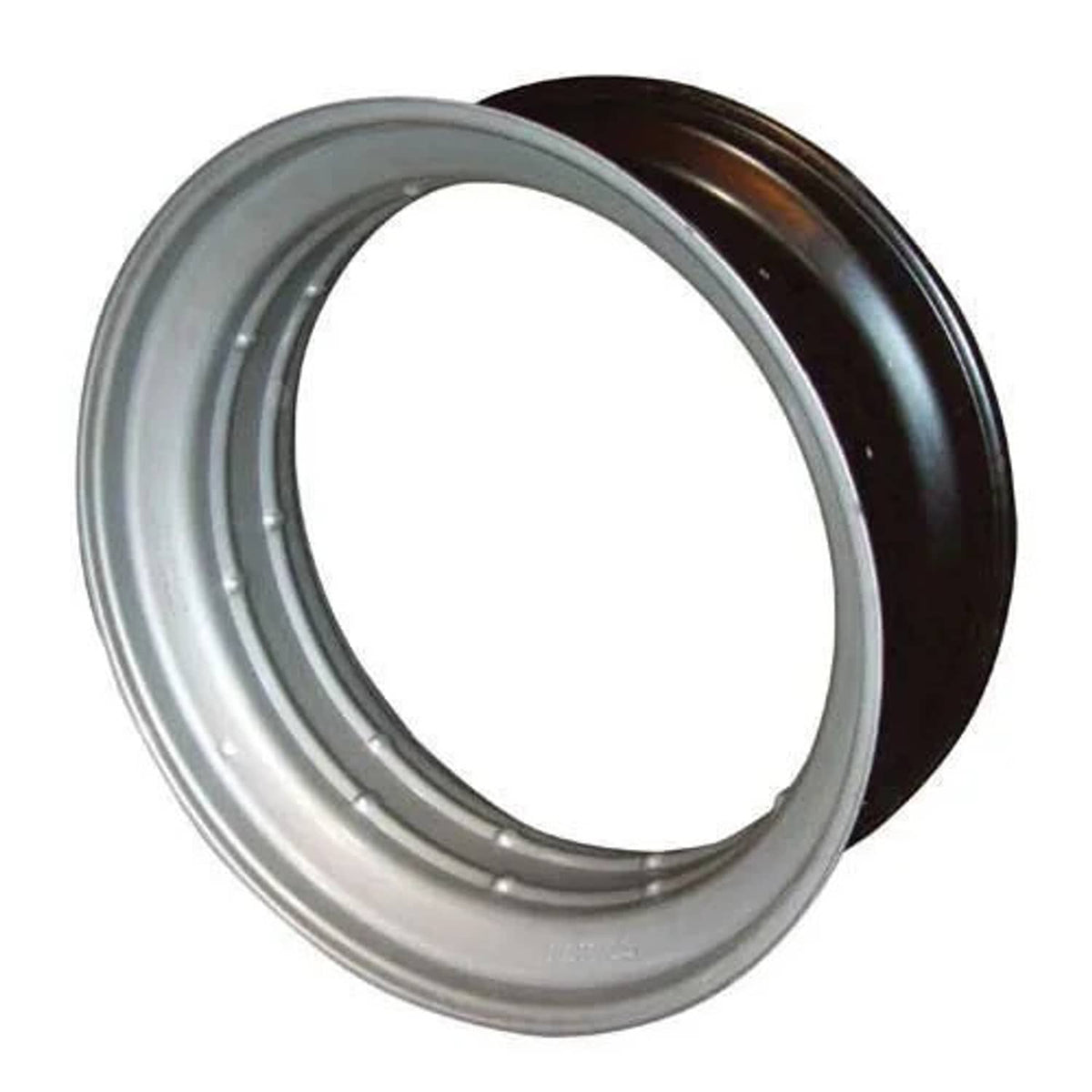 Bethesda Industrial Double Bevel Rear Rim - 16" x 38" "Step Up" Silver Mist