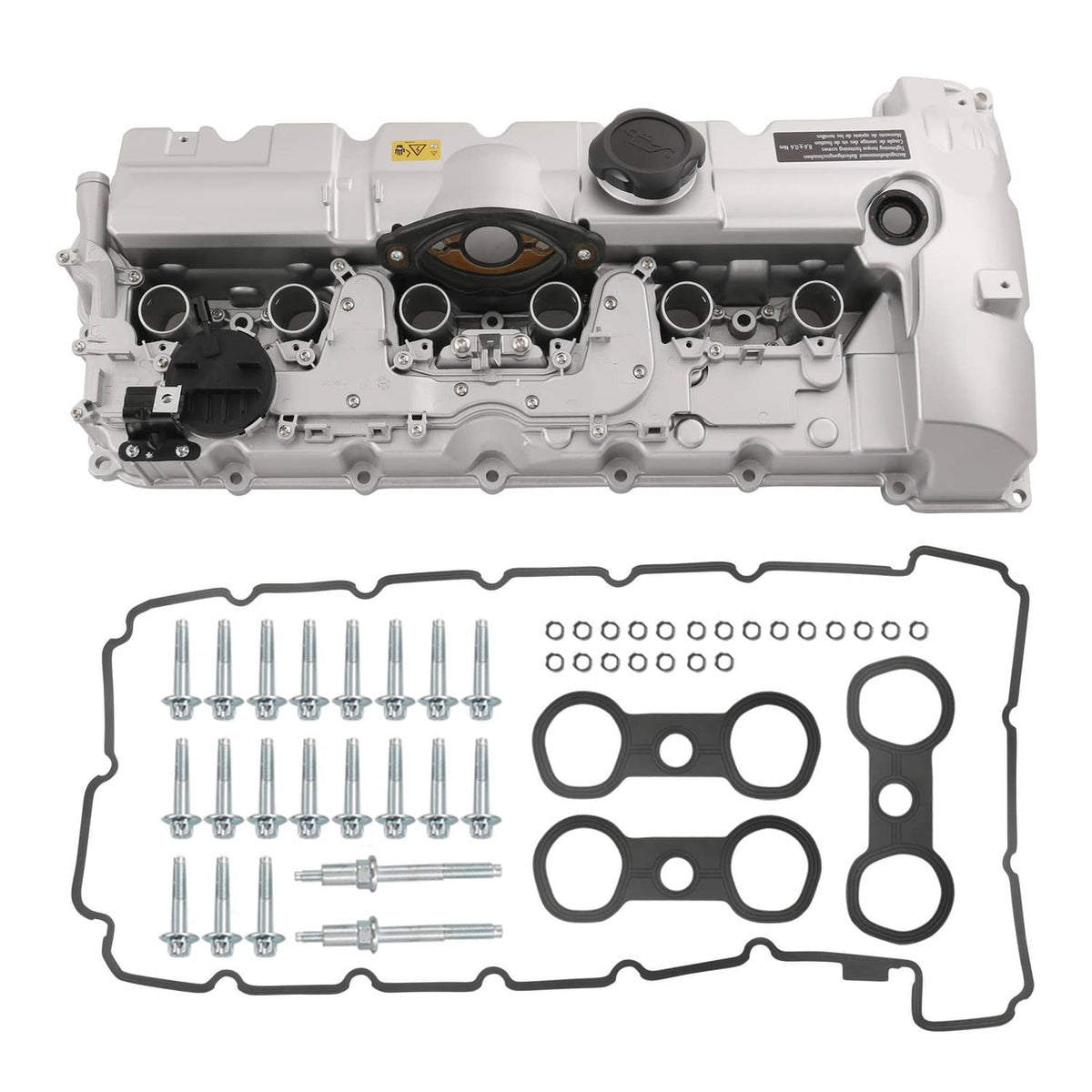 Bethesda Industrial Upgrade Aluminum Valve Cover for BMW N52 E70 E82 E90 E91 328i 528i 128i X3 X5