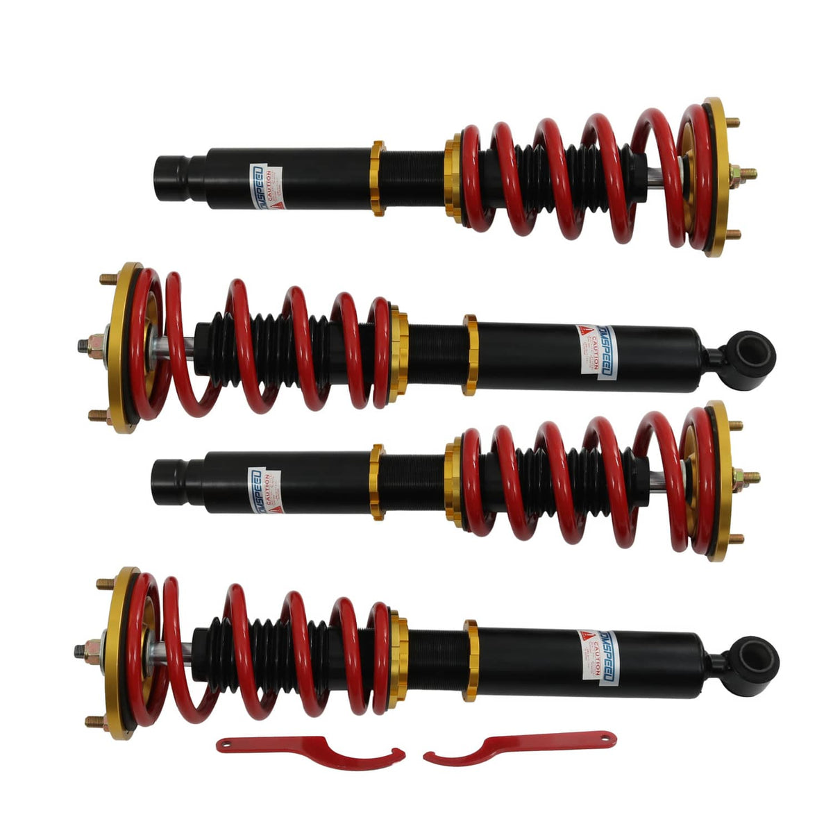 Bethesda Industrial Coilovers Shock Fit 1995-1999 Mitsubishi Eclipse 2.4L Kit Coil Spring Suspension