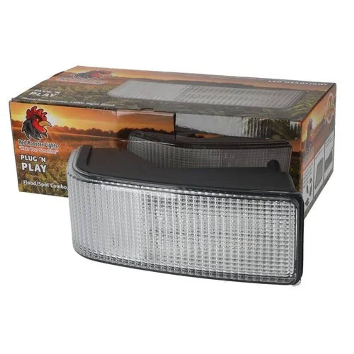 Bethesda Industrial Red Rooster® LED Headlight fits Case IH MX210 MX230 232448A2