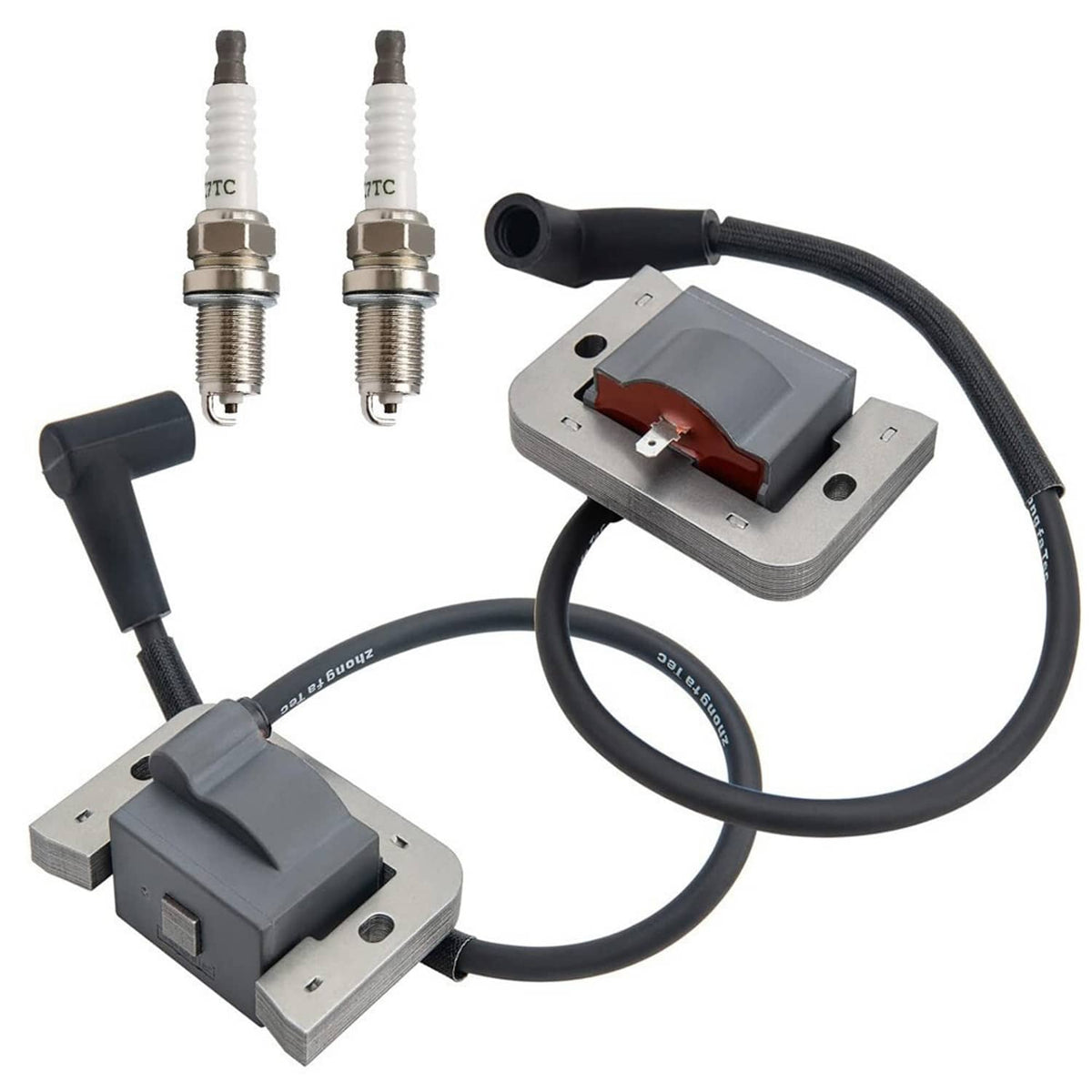 Bethesda Industrial For Kohler CH25 CV730 CH740 Ignition Coils w/Spark Plugs 24 584 01-S 24 584 45-S