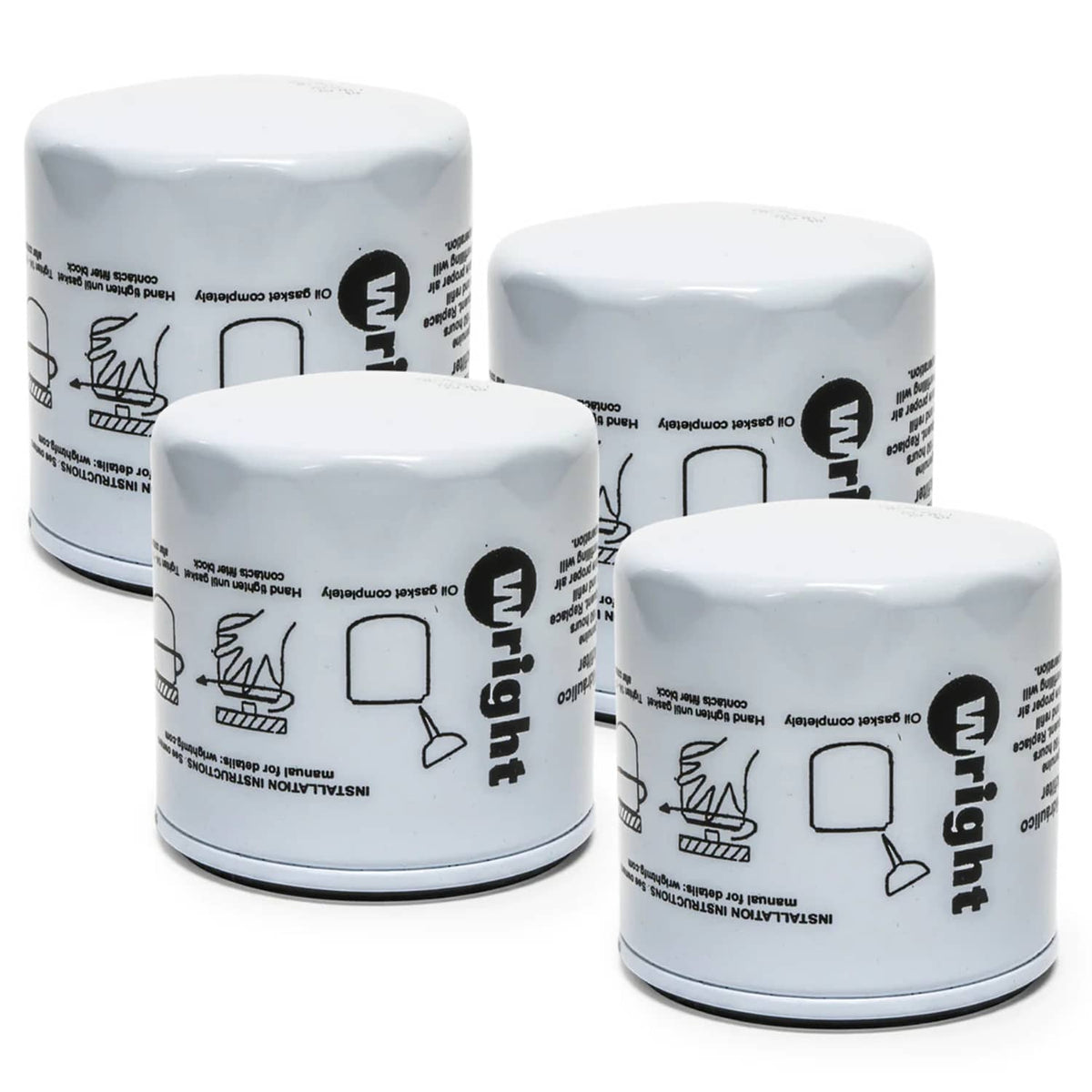 Bethesda Industrial 4PK Genuine OEM Wright Stander Transmission Oil Filter 34490002 Sentar Mid-Mount