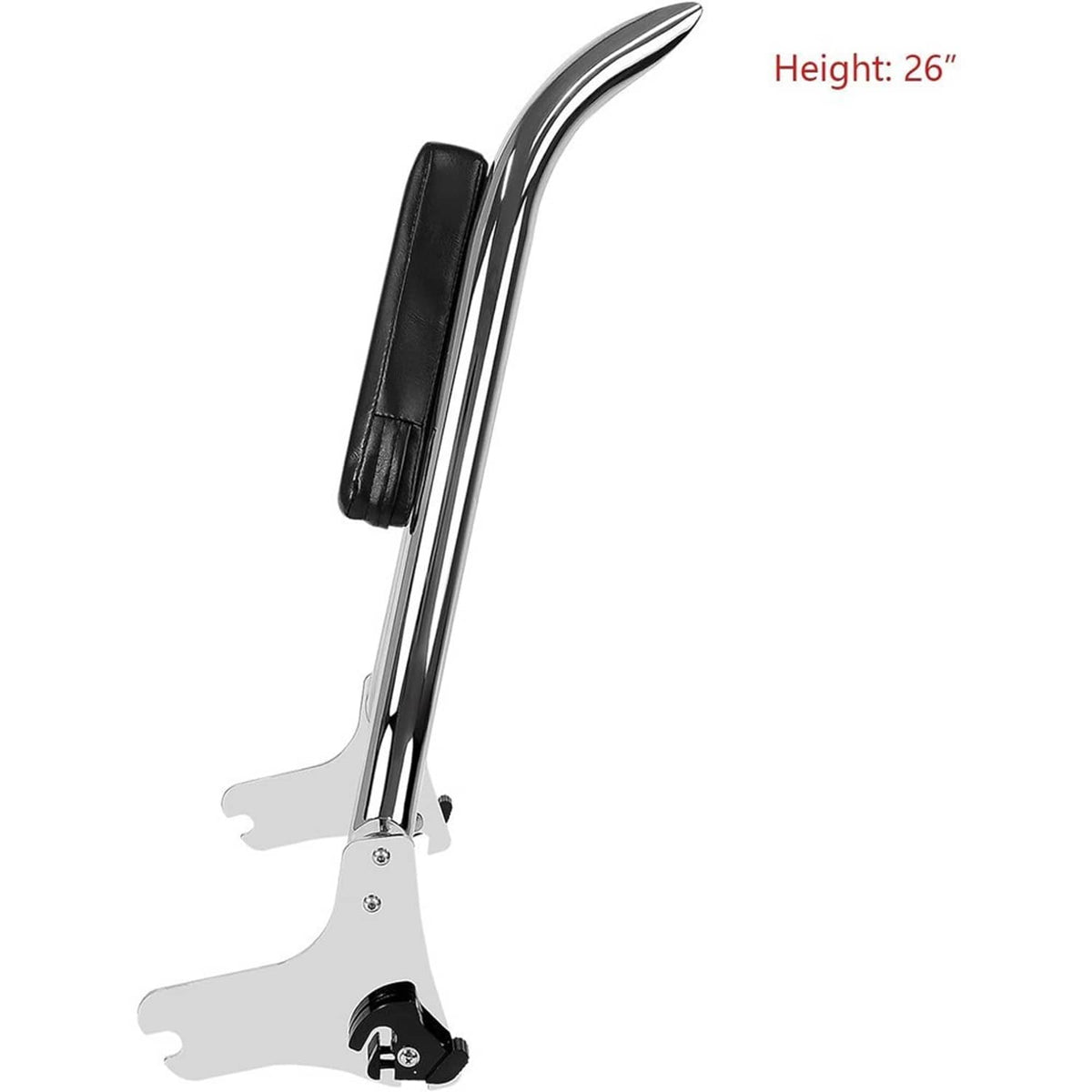 Bethesda Industrial New 22'' Chrome Backrest Sissy Bar For Harley Road King Electra Glide 1997-2008