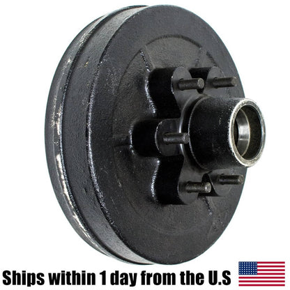 Bethesda Industrial Complete Trailer 6 x 5.5 Lug Brake Drum 5200 6000 7000# Axle Bearings 12" x 2"
