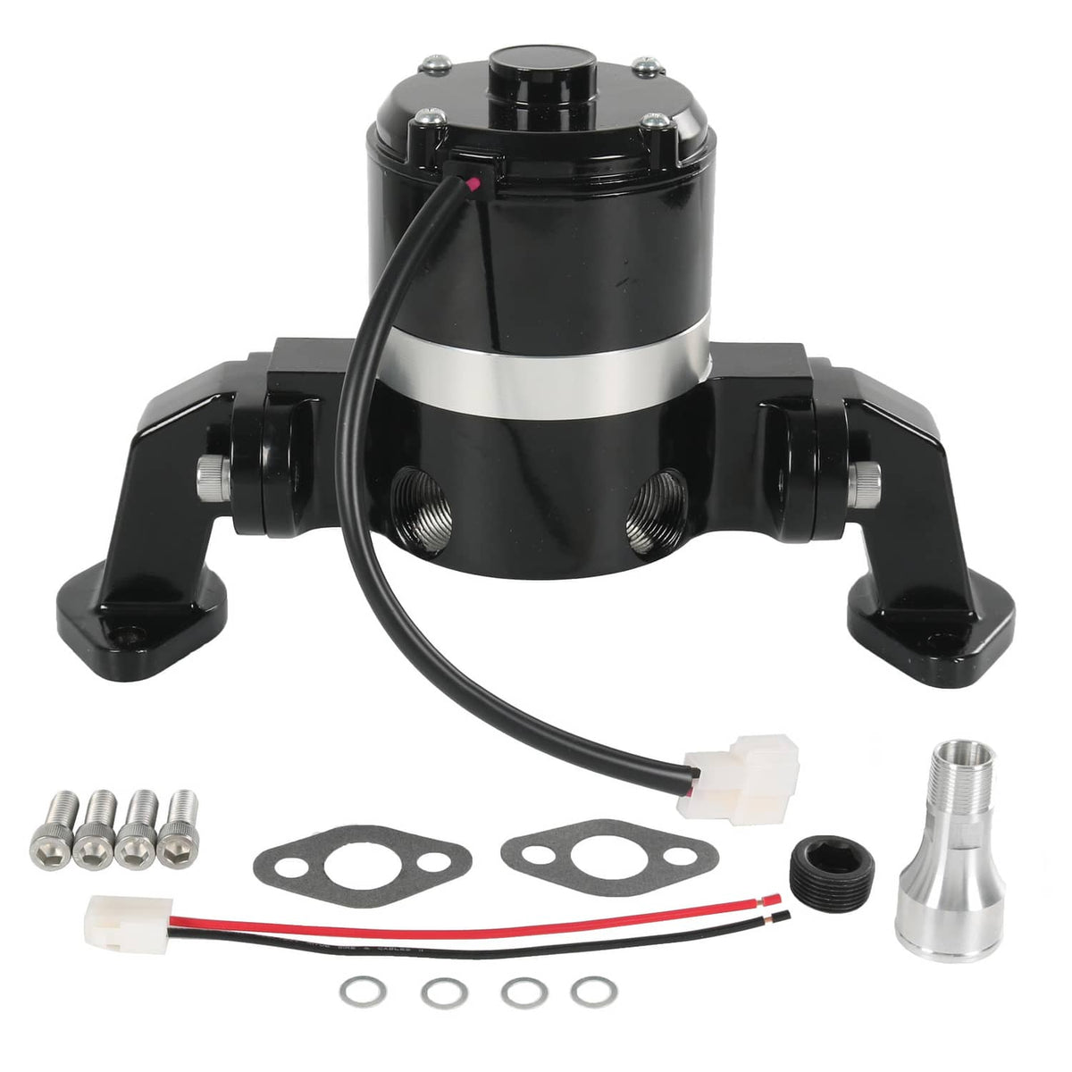 Bethesda Industrial Black Big Block Chevy Electric Water Pump 390 427 454 EWP BBC High Volume Flow