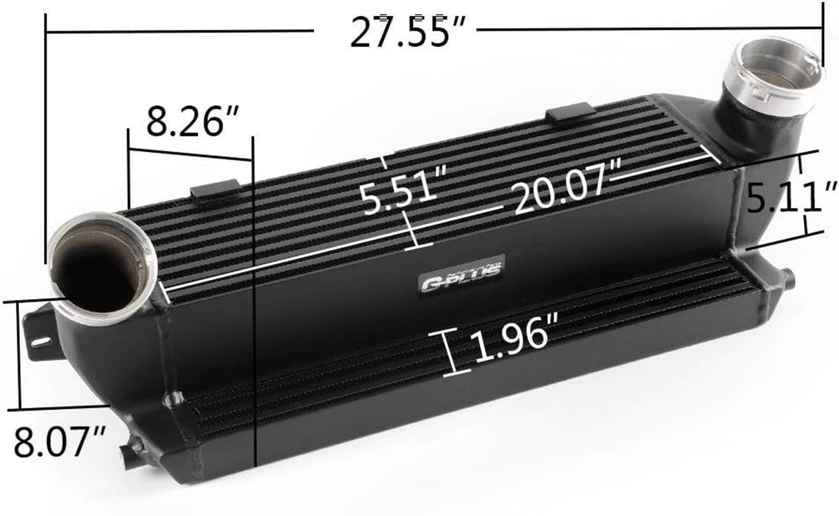 Bethesda Industrial New Front Mount Intercooler Kit For BMW E82 E88 135i 1M E90 E92 335i E89 Z4