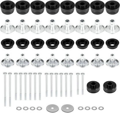 Bethesda Industrial KF04060BK Body Cab Mount Bushing Kit For Ford F250 F350 Super Duty 2/4WD 2008-16