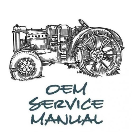 Bethesda Industrial Service Manual fits Kubota M4700