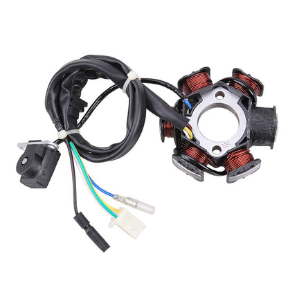 Bethesda Industrial For GY6 ATV Scooter Moped 150cc 110cc ROKETA TAOTAO 6 Coil Pole Magneto Stator