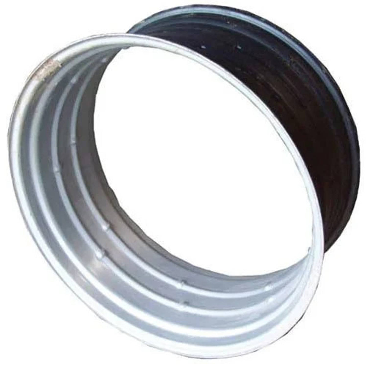 Bethesda Industrial Double Bevel Rear Rim - 18" x 42" Silver Mist