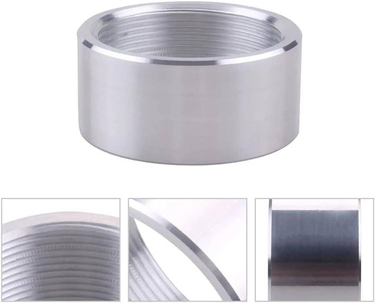 Bethesda Industrial New 2 Inch NPT Female Thread Aluminum Weld On Pipe Fitting Bung for Most Fluids