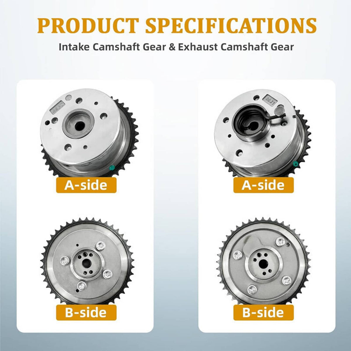 Bethesda Industrial Timing Chain Set Exhaust Intake Camshaft Gear For Hyundai Kia Sonata Optima 2.4L