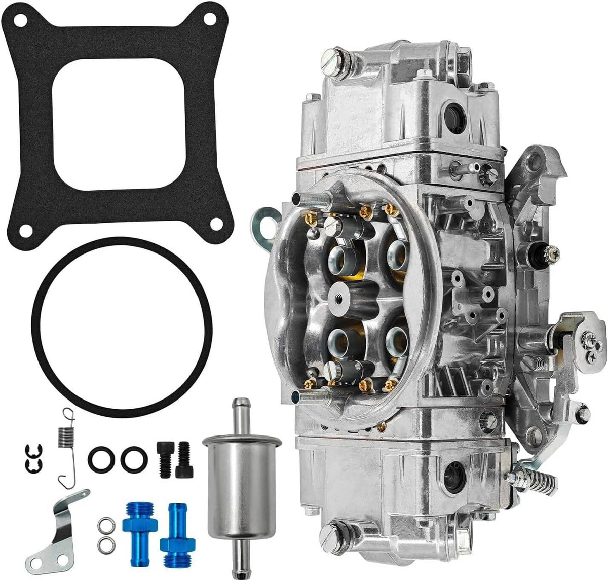 Bethesda Industrial BR-67199 For Holley Quick Fuel 650CFM Performance Carburetor Race Double Pumper