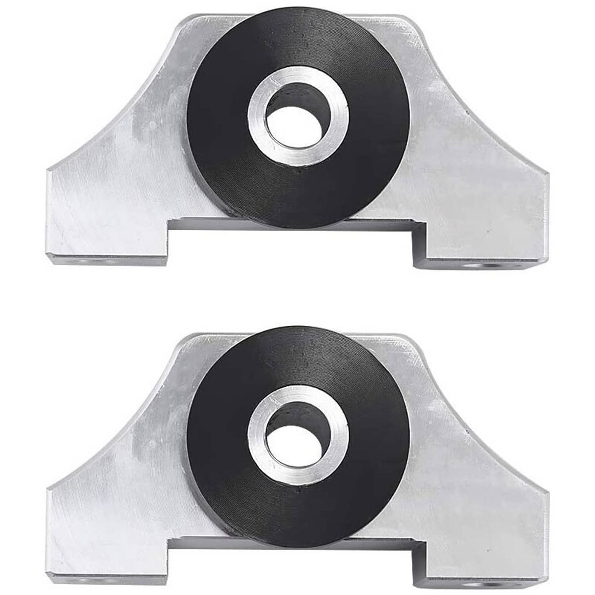 Bethesda Industrial 2 Bolt Engine Motor Mount Kit For 1996-00 Civic EK B16 B20 D16 B D Chrome Billet