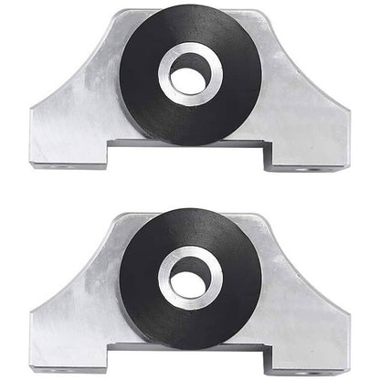 Bethesda Industrial 2 Bolt Engine Motor Mount Kit For 1996-00 Civic EK B16 B20 D16 B D Chrome Billet