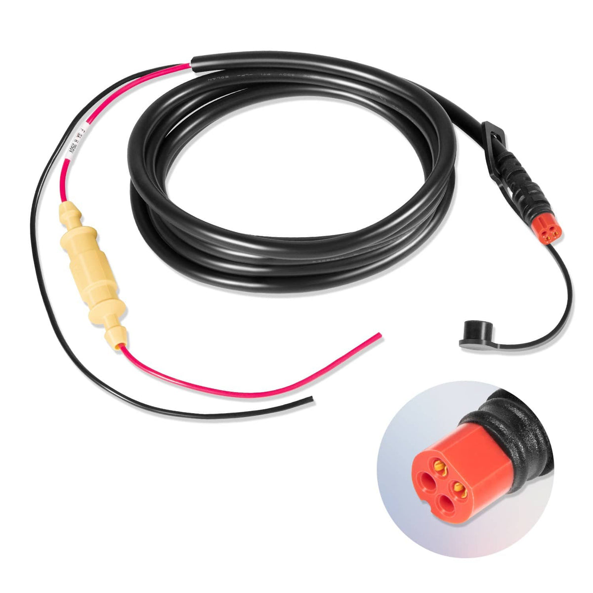 Bethesda Industrial Replace for Garmin 010-11678-10 Echo Series Power Cable 6 ft. (1-4/5 m) 4-Pin