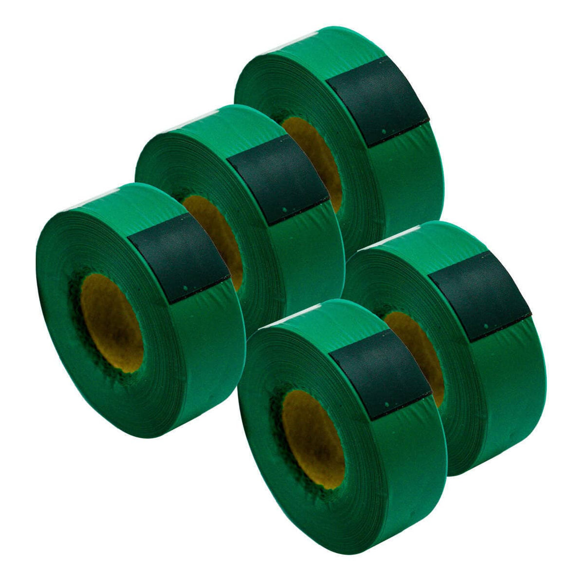 Bethesda Industrial 5PK Marking Tape Solid Green