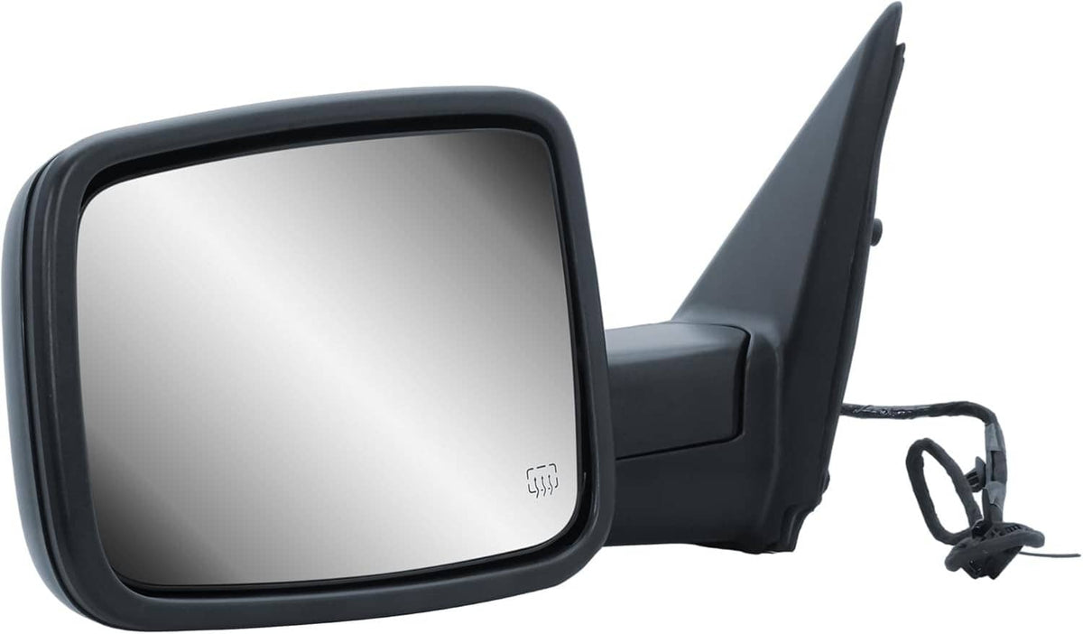 Bethesda Industrial Left / Driver Manual Fold+Heated+Temp Sensor Mirror For 2013-2019 Dodge Ram 1500