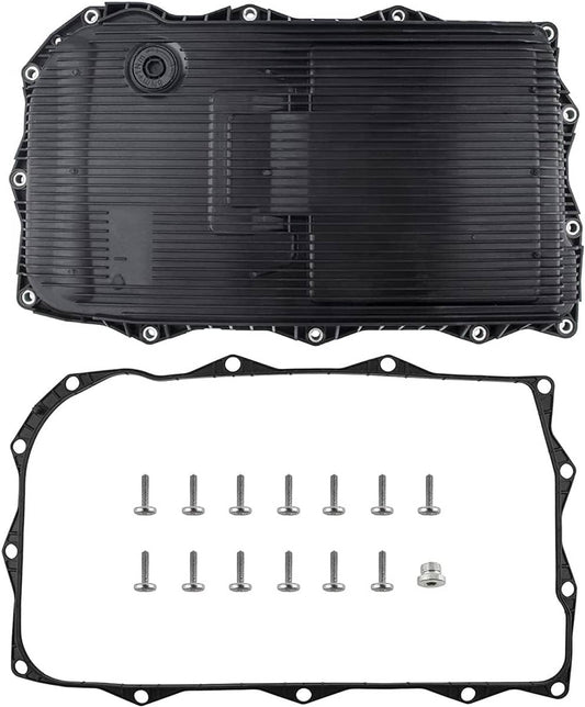 Bethesda Industrial For 8 Speed BMW Automatic Transmission Oil Pan & Filter & Gasket & Bolt Kit New