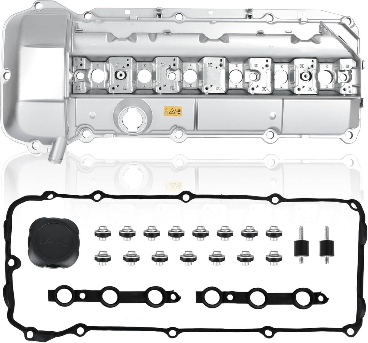 Bethesda Industrial Aluminum Valve Cover for 1996-00 BMW E36 E39 323is 328is 528i M3 Z3 11121703341