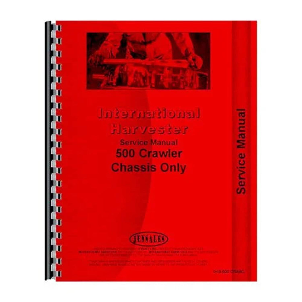 Bethesda Industrial Service Manual fits International 500 500