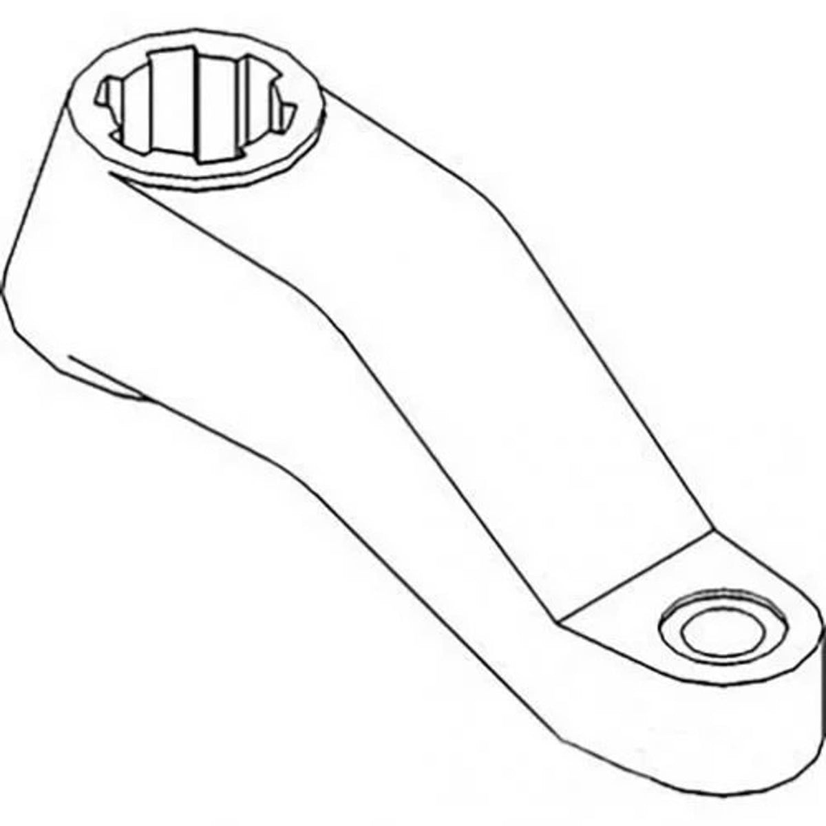 Bethesda Industrial Steering Arm - Left Hand fits John Deere 5020 6030 R40204 R52839