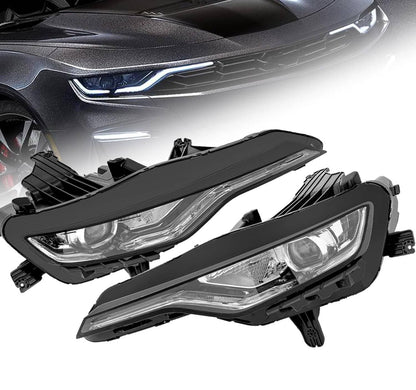 Bethesda Industrial Fit For 2019-2024 Chevy Camaro LS/RS/SS w/ LED DRL Headlight Left+Right Pair