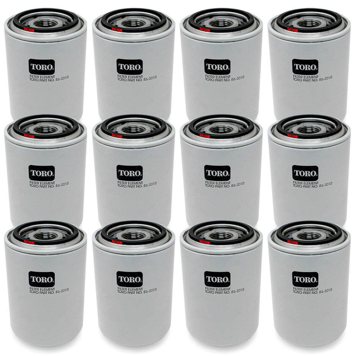 Bethesda Industrial 12PK Genuine OEM Toro 86-3010 Transmission Oil Filter