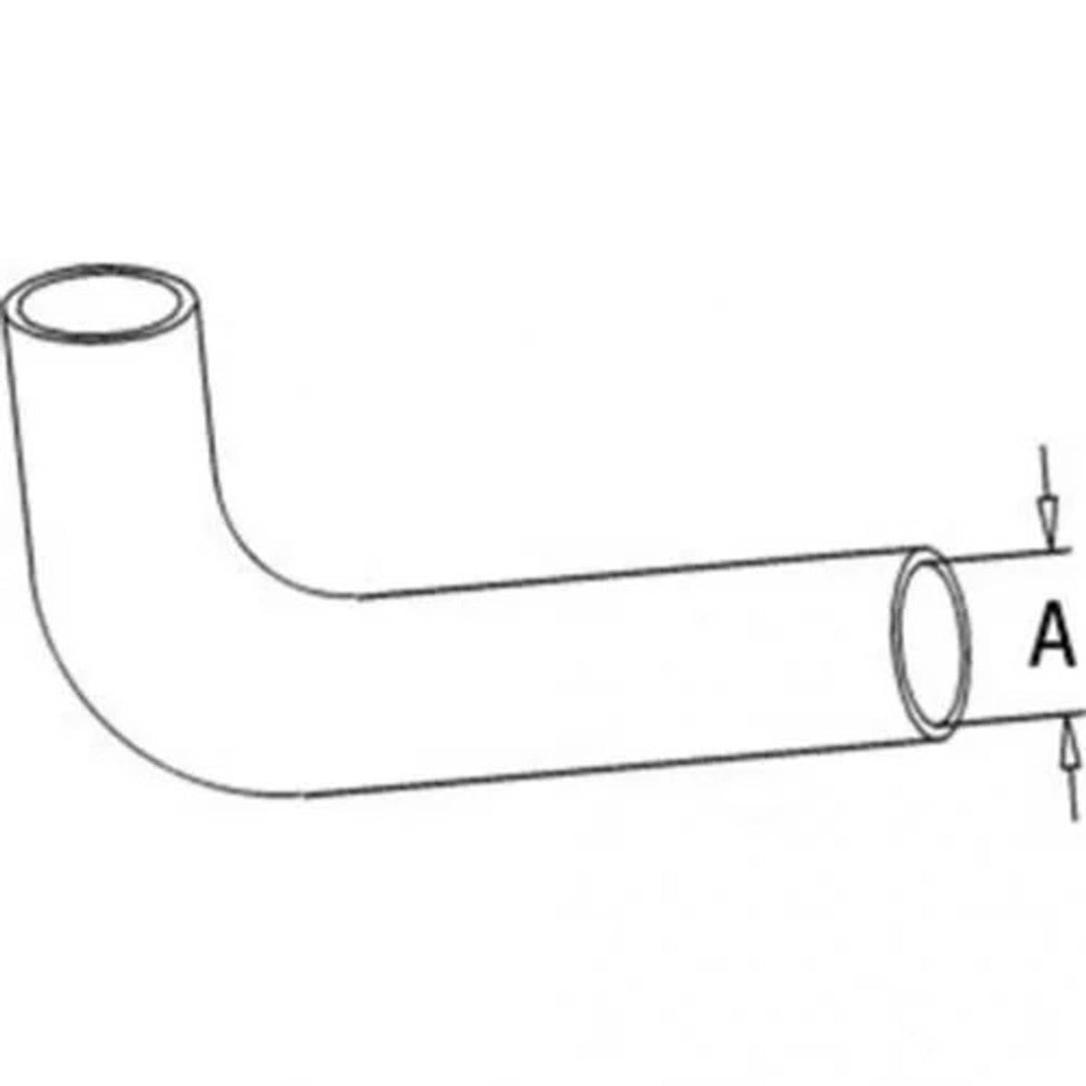 Bethesda Industrial Radiator Hose With Spigot - Upper fits Ford 3230 3430 3930 4130 4630 E9NN8260AA